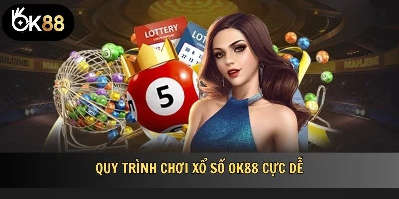 Quy trình chơi xổ số OK88 cực dễ