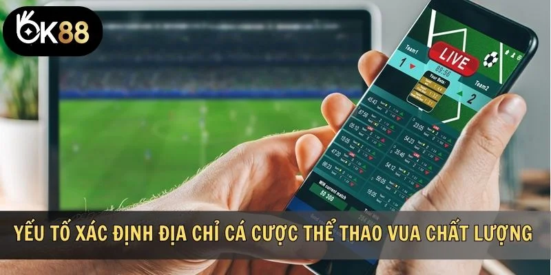 Yếu tố xác định địa chỉ cá cược thể thao vua chất lượng